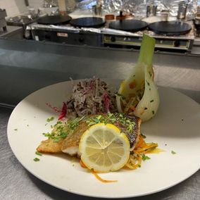 plat de poisson au citron